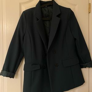Dark green blazer